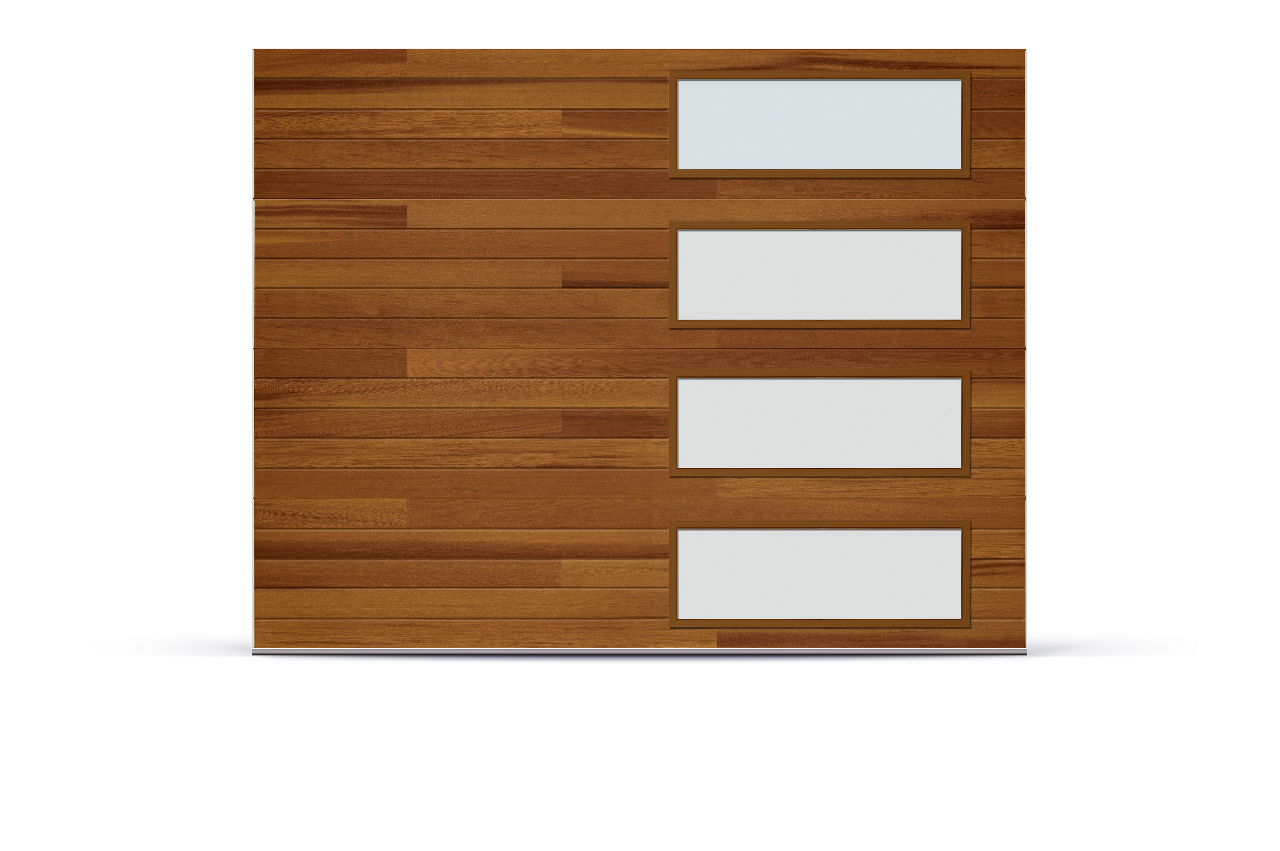 Cedar plain carriage house garage door